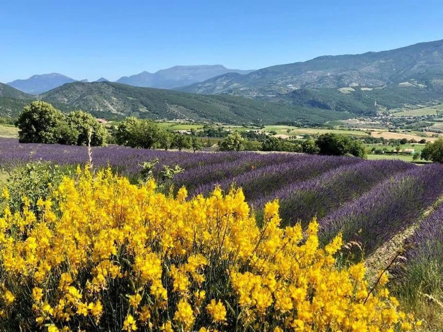Gite Confortable Village Medieval Sainte-Jalle Baronnies Provencales Exteriér fotografie