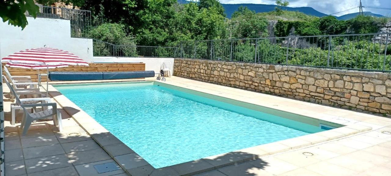 Gite Confortable Village Medieval Sainte-Jalle Baronnies Provencales Exteriér fotografie